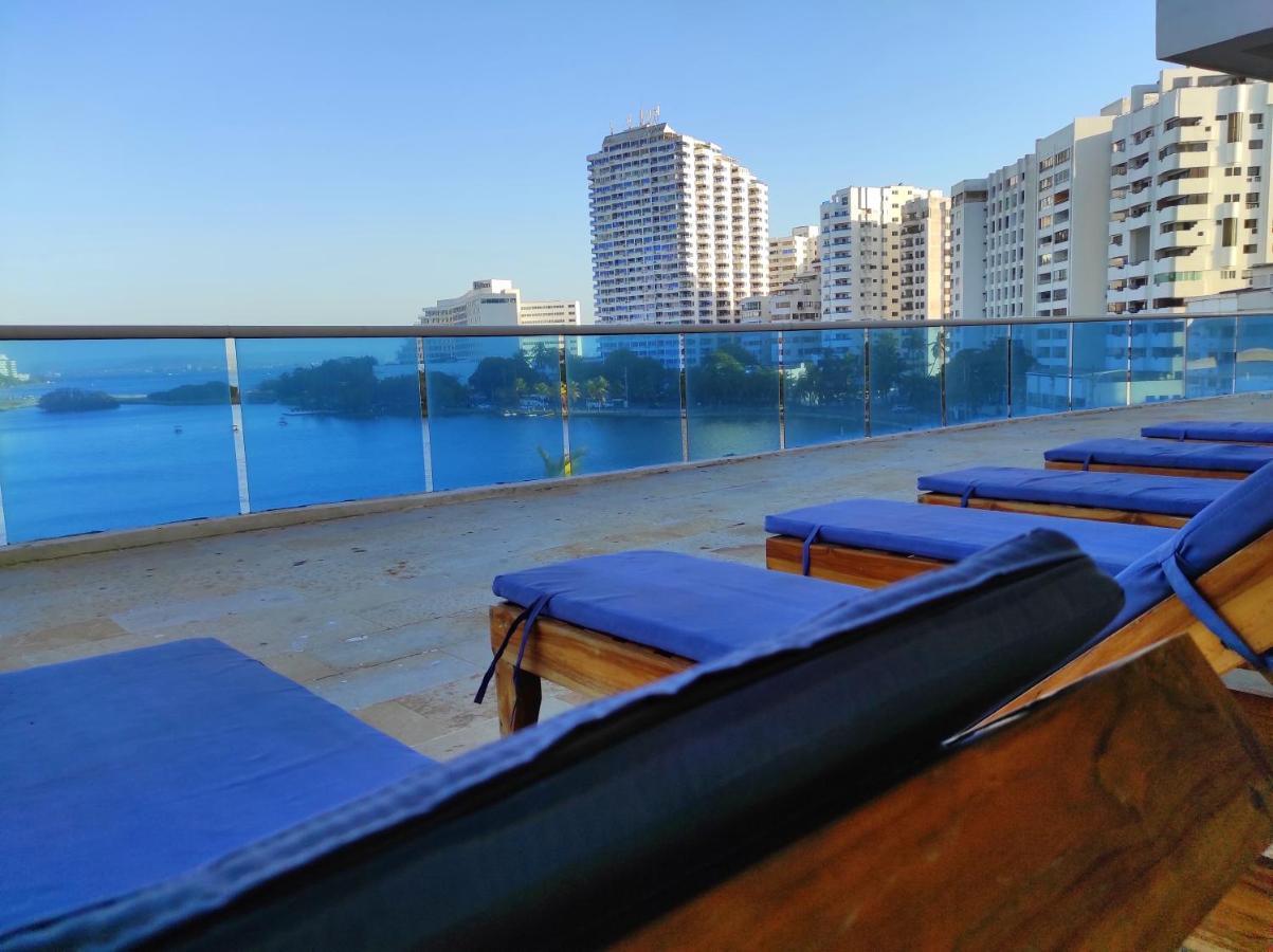 Apartamento De Lujo Con Vista Al Mar - Excelente Ubicacion Cartagena Buitenkant foto