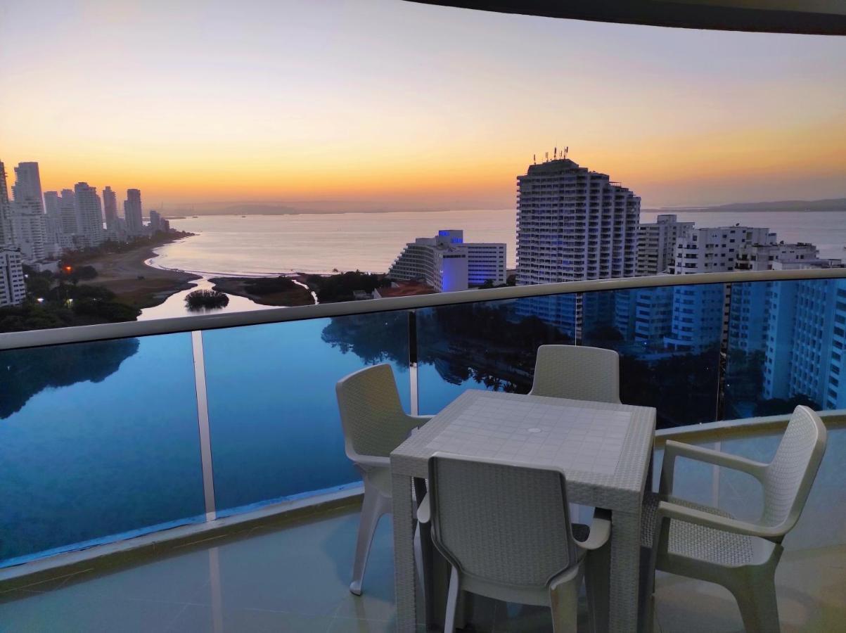 Apartamento De Lujo Con Vista Al Mar - Excelente Ubicacion Cartagena Buitenkant foto