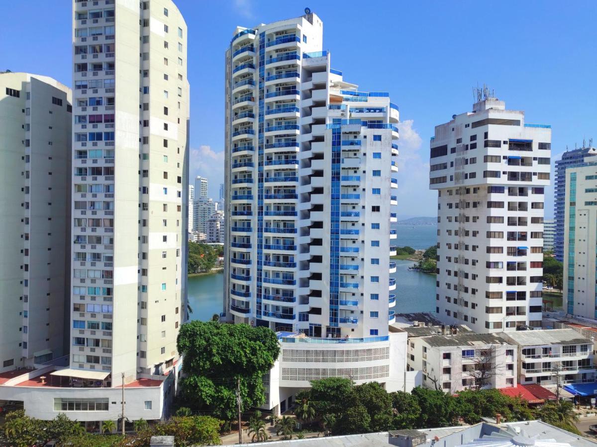 Apartamento De Lujo Con Vista Al Mar - Excelente Ubicacion Cartagena Buitenkant foto