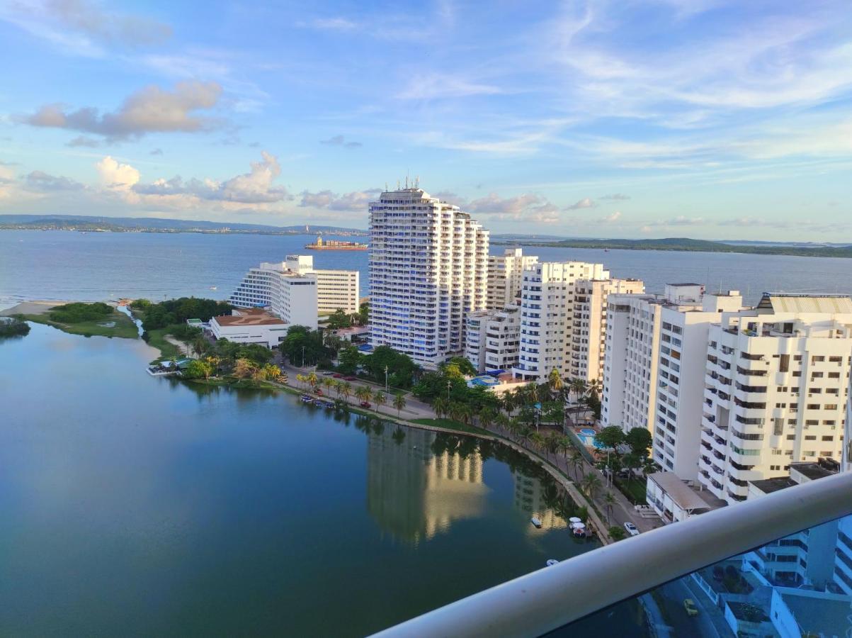 Apartamento De Lujo Con Vista Al Mar - Excelente Ubicacion Cartagena Buitenkant foto