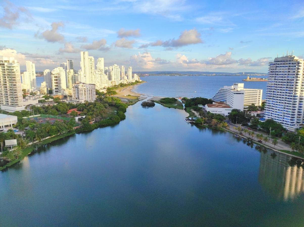 Apartamento De Lujo Con Vista Al Mar - Excelente Ubicacion Cartagena Buitenkant foto